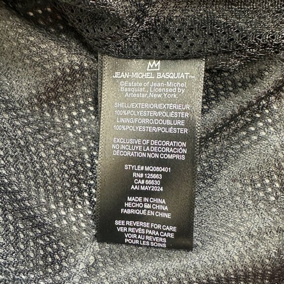 Jean-Michel Basquiat x Members Only Jacket Size: Large NWT Mona Lisa Edition - Picture 7 of 13